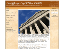 Tablet Screenshot of amychenlaw.com